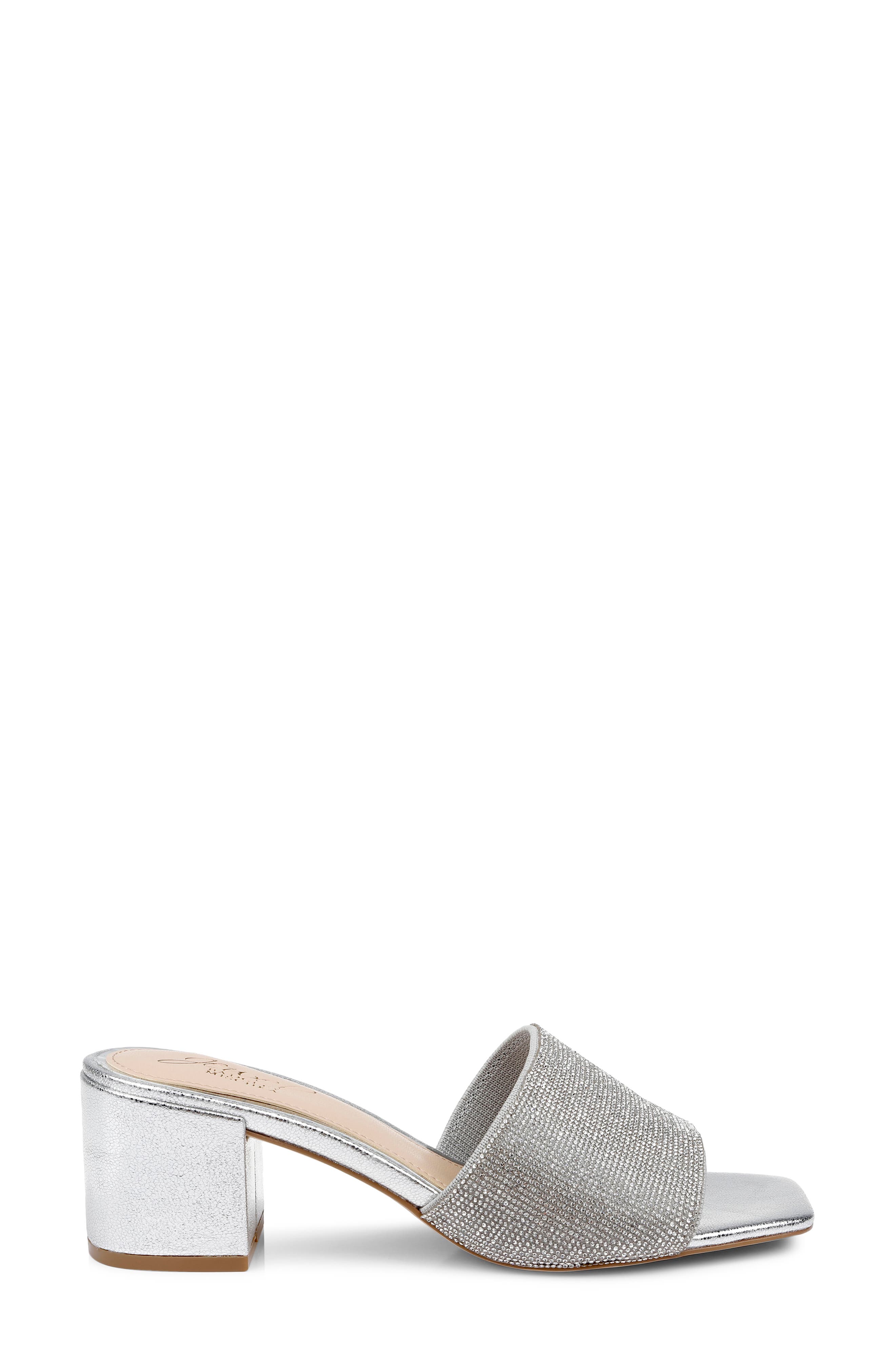 Harlyn Slide Sandal, Alternate, color, SILVER