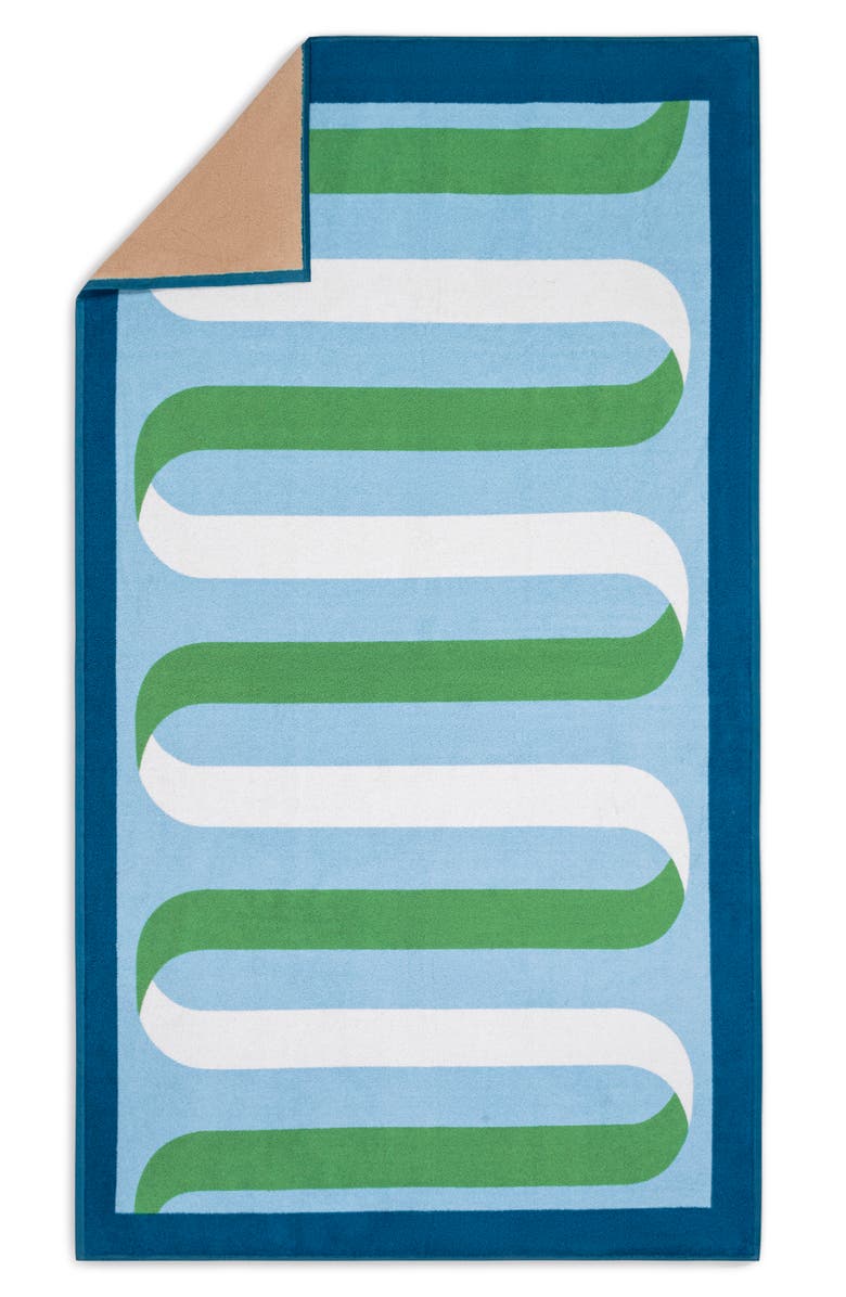 Matouk Ribbon Beach Towel, Main, color,