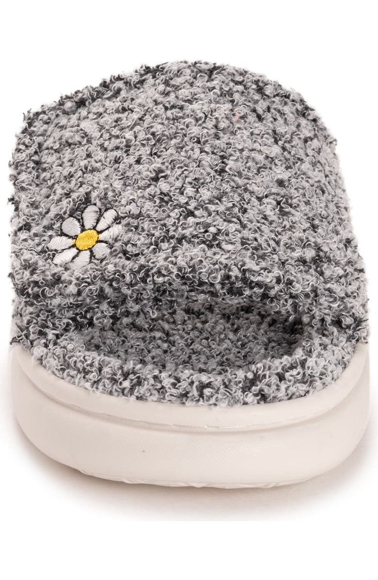 MUK LUKS Women's Gael Slide Slipper, Alternate, color, Black Daisy
