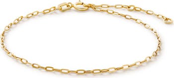 【ana luisa】GOLD PAPERCLIP BRACELET チェーン ブレスレット Gold Chain Bracelet - Gold Paperclip Bracelet | Ana Luisa