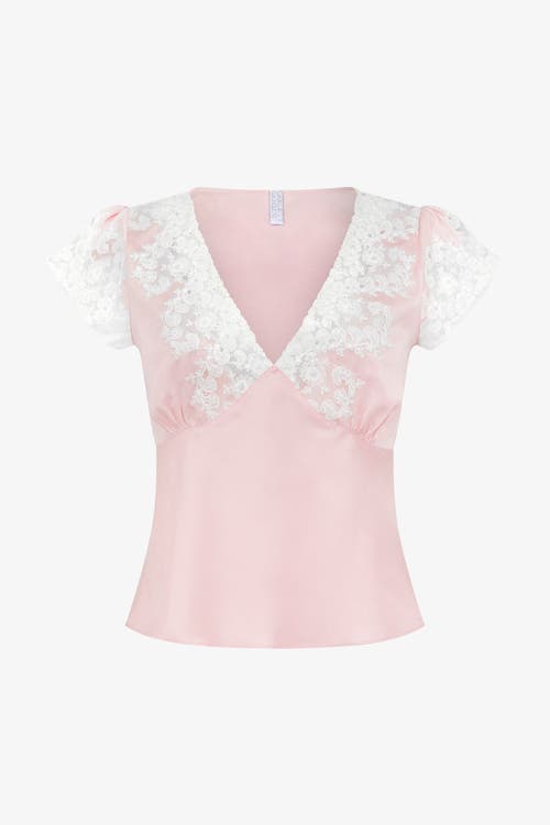 Scarlett Gasque The Jayne Top In Pink
