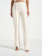 Manière De Voir Therese Tailored Button Detail Trousers