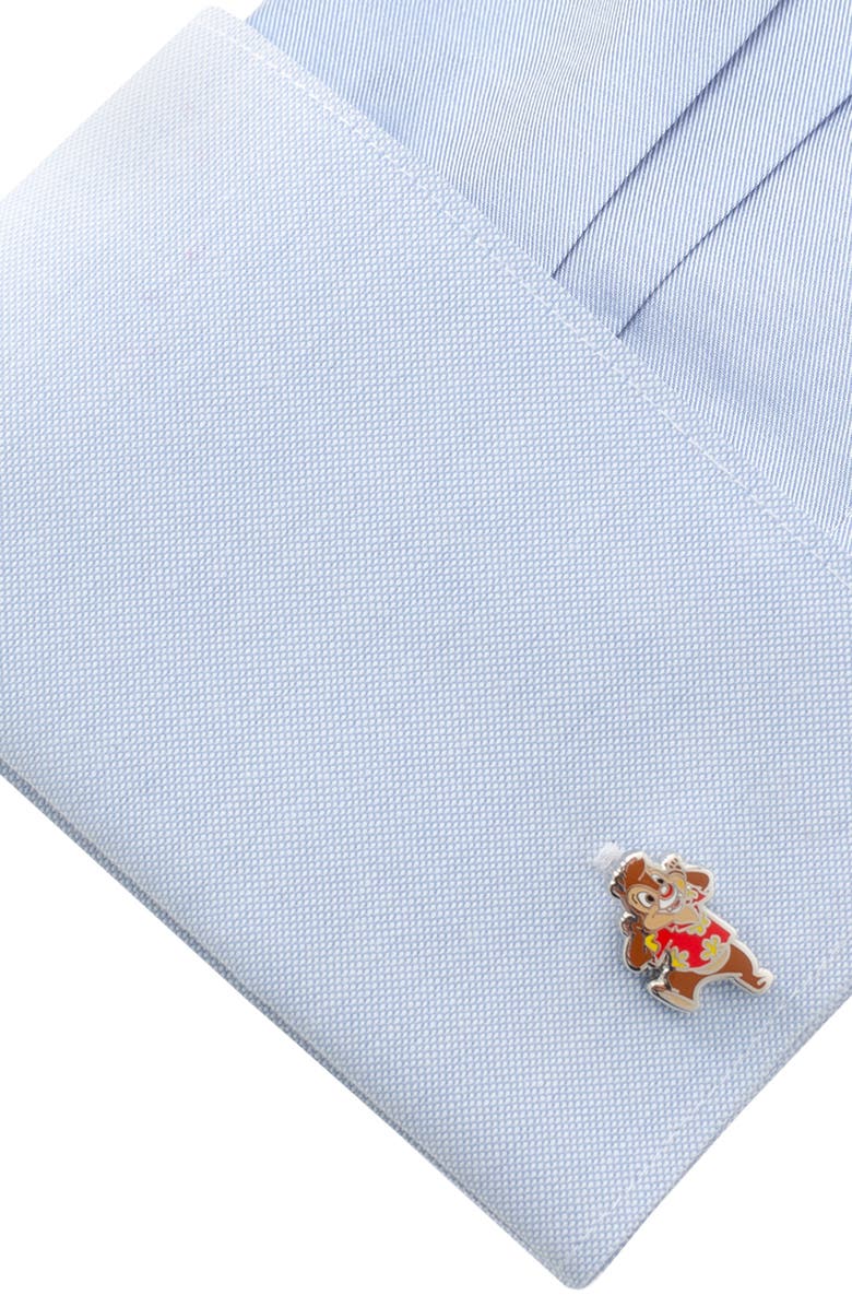 Cufflinks, Inc. Chip & Dale Cuff Links, Alternate, color, Silver Multi