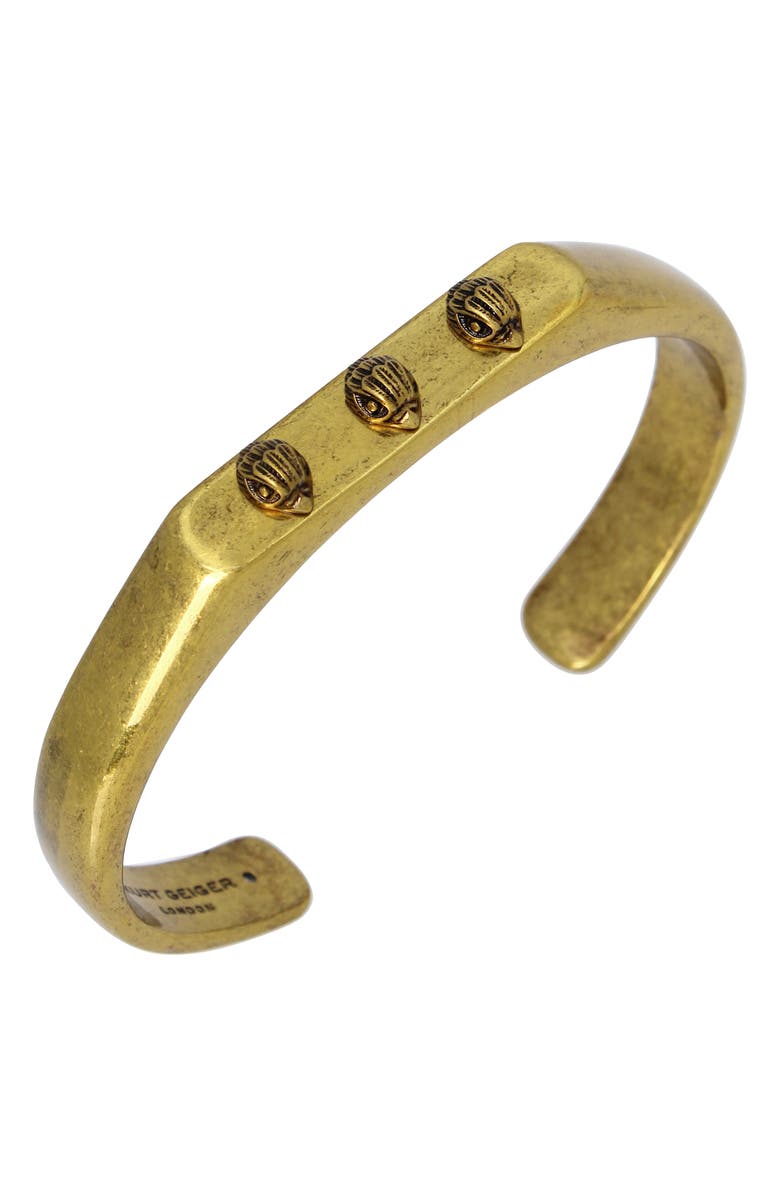 Kurt Geiger London Men's Triple Eagle Cuff Bracelet, Alternate, color,