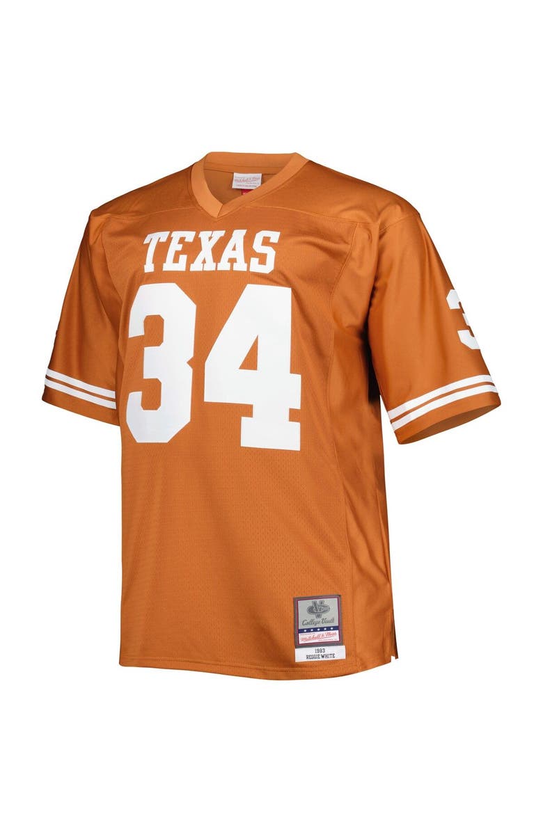 Mitchell & Ness Men's Mitchell & Ness Ricky Williams Texas Orange Texas Longhorns Big & Tall Throwback Jersey, Alternate, color, Burnt Orange