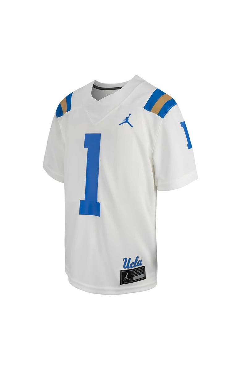 Jordan Brand Youth Jordan Brand #1 White UCLA Bruins Untouchable Replica Game Jersey, Alternate, color, White