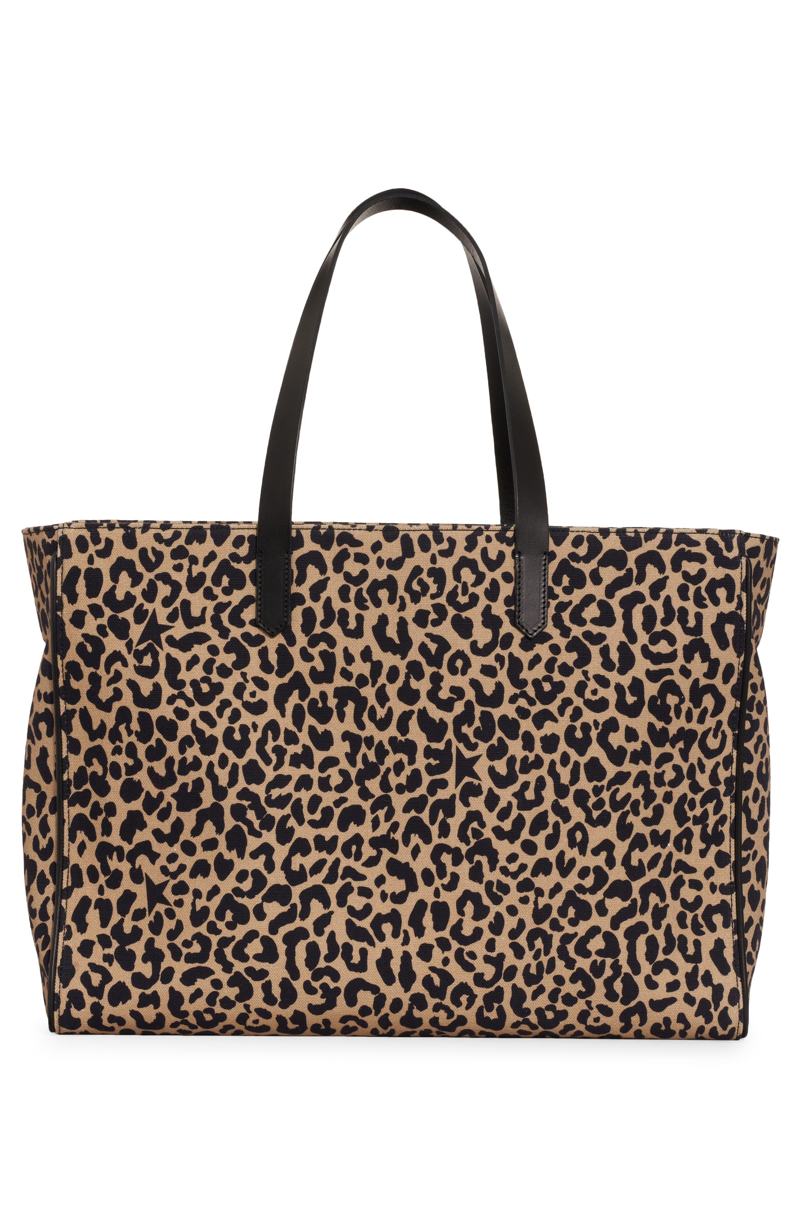 Golden Goose California East/West Canvas Shopper Tote, Alternate, color, 