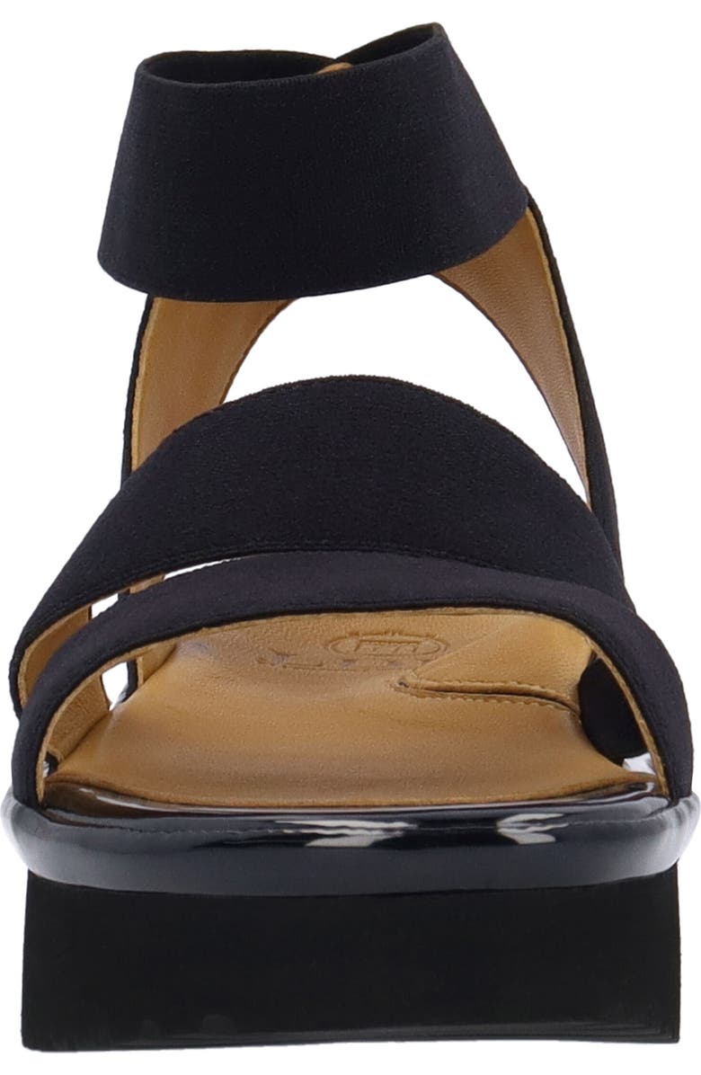L'Amour des Pieds Avaleena Ankle Strap Sandal, Alternate, color, Black