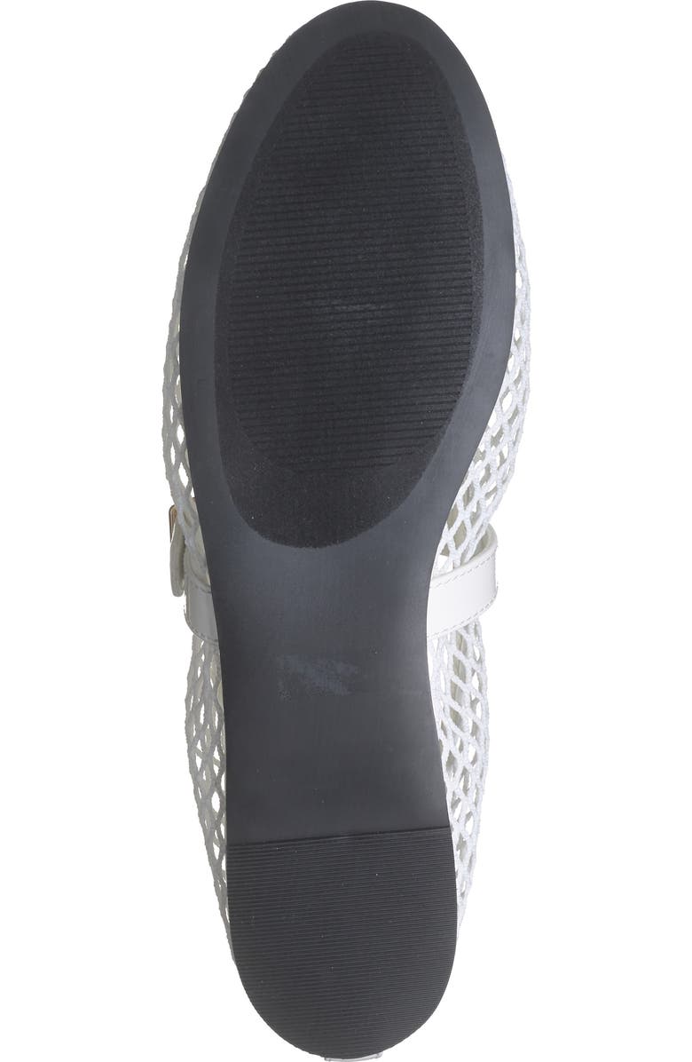 Abound Amari Mesh Ballet Flat, Alternate, color, White Ice
