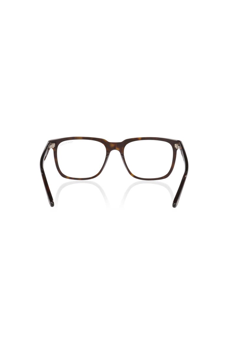 55mm Square optical glasses, Alternate, color, Tortoise