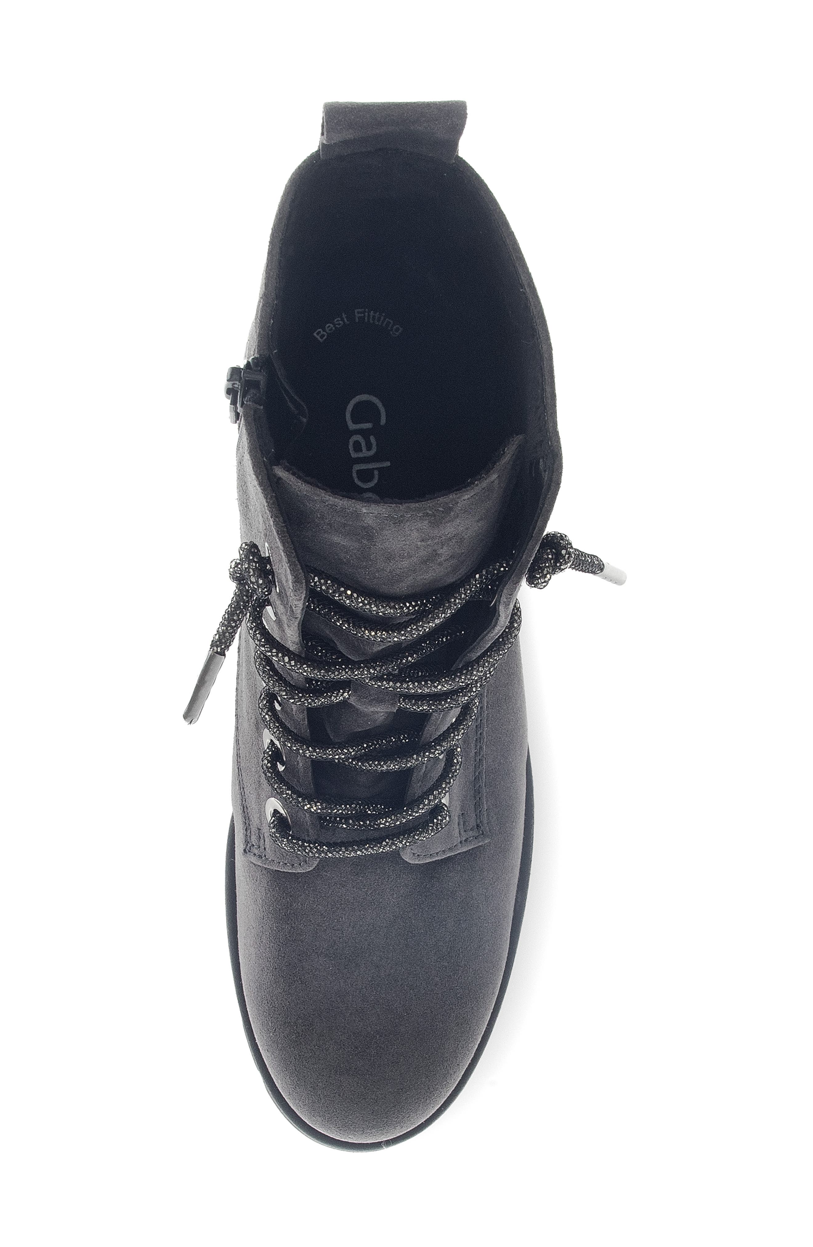 Sofia Combat Boot, Alternate, color, DARK GREY