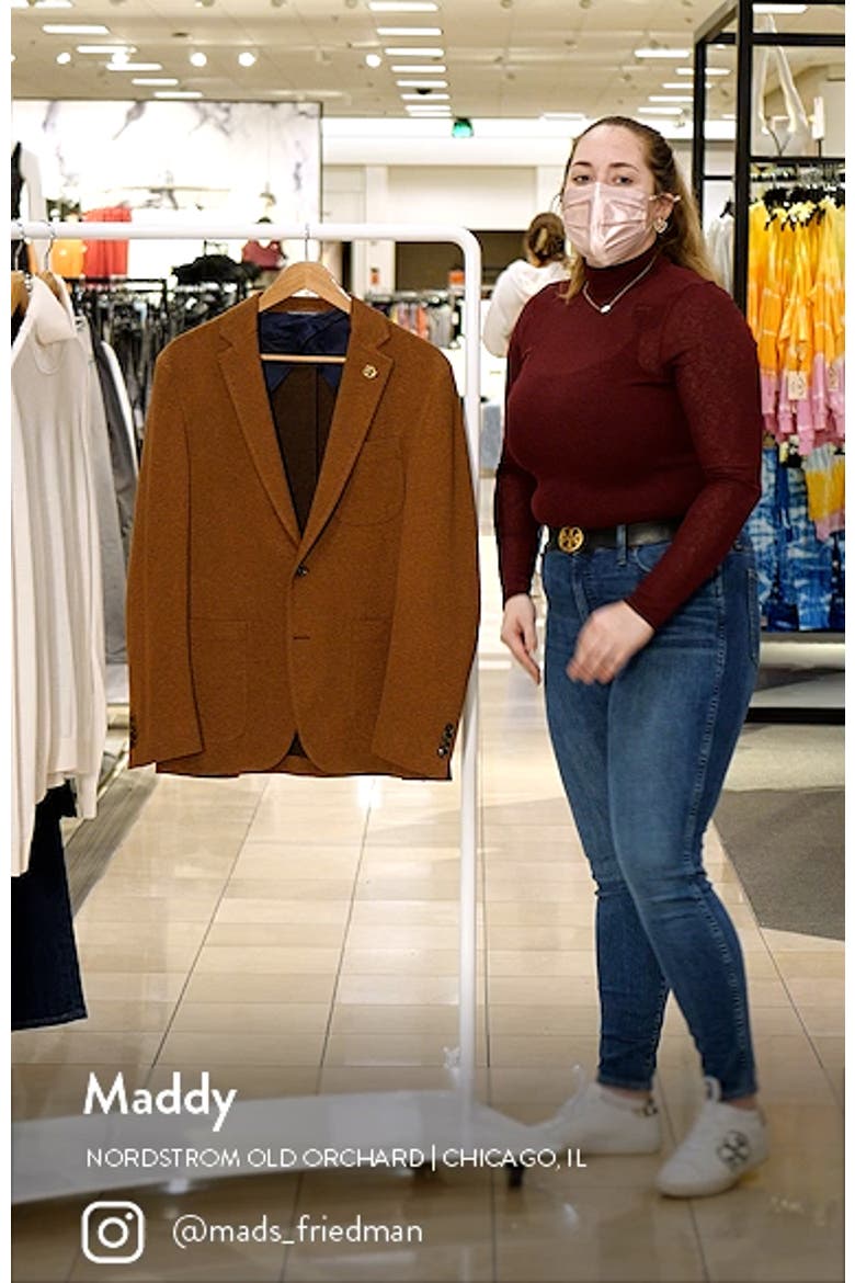 Tom Heathered Knit Sport Coat video