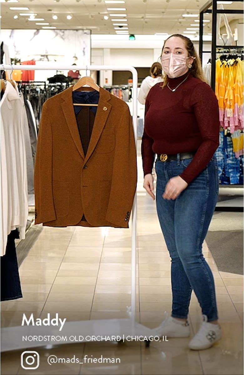 Tom Heathered Knit Sport Coat, sales video thumbnail