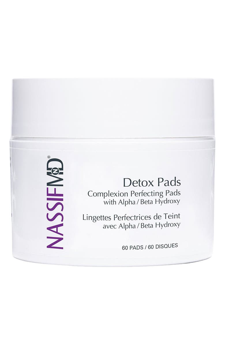 Dr. Nassif Skincare Detox Facial Pads - Original 60ct, Main, color, NO COLOR