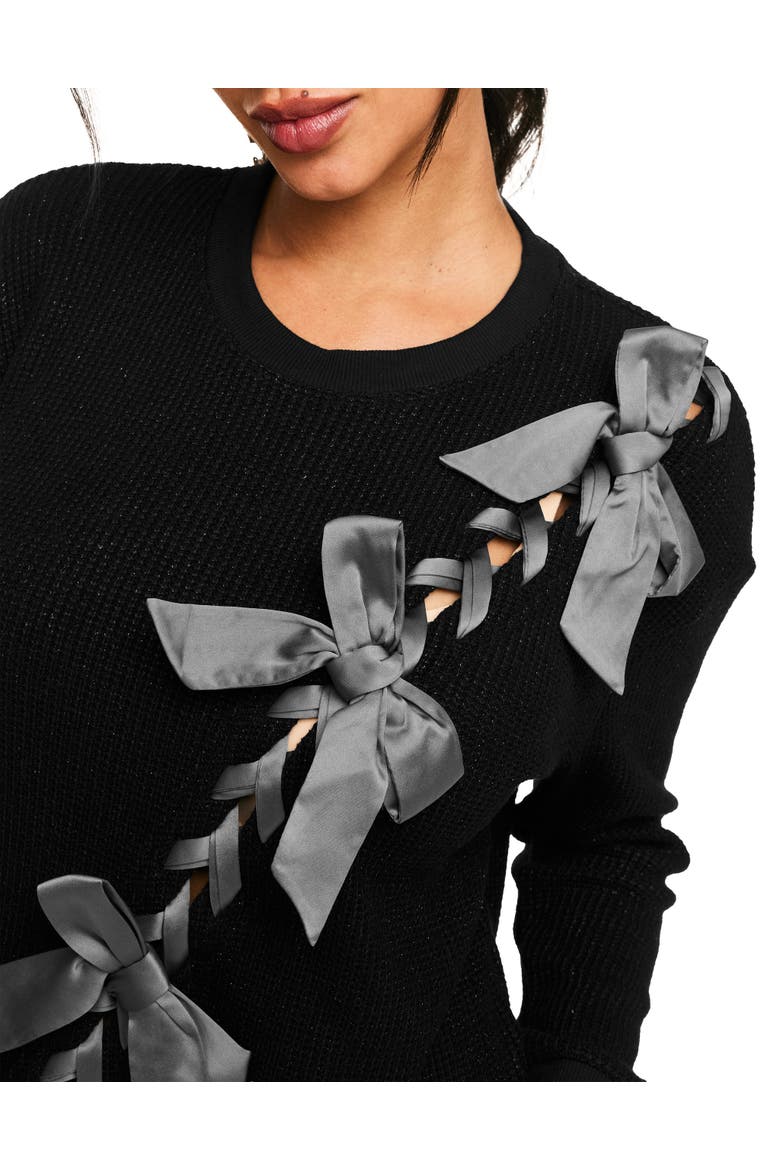 Janine Sweatshirt, Alternate, color, Black
