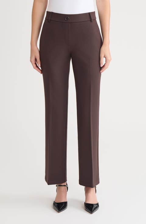 Pull-On Flare Pants (Regular & Petite)