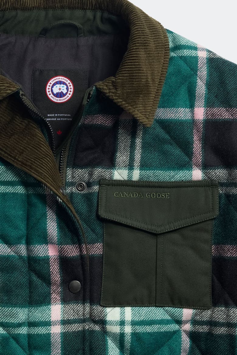 Terra Plaid Jacket, Alternate, color, Green/Pink Multi