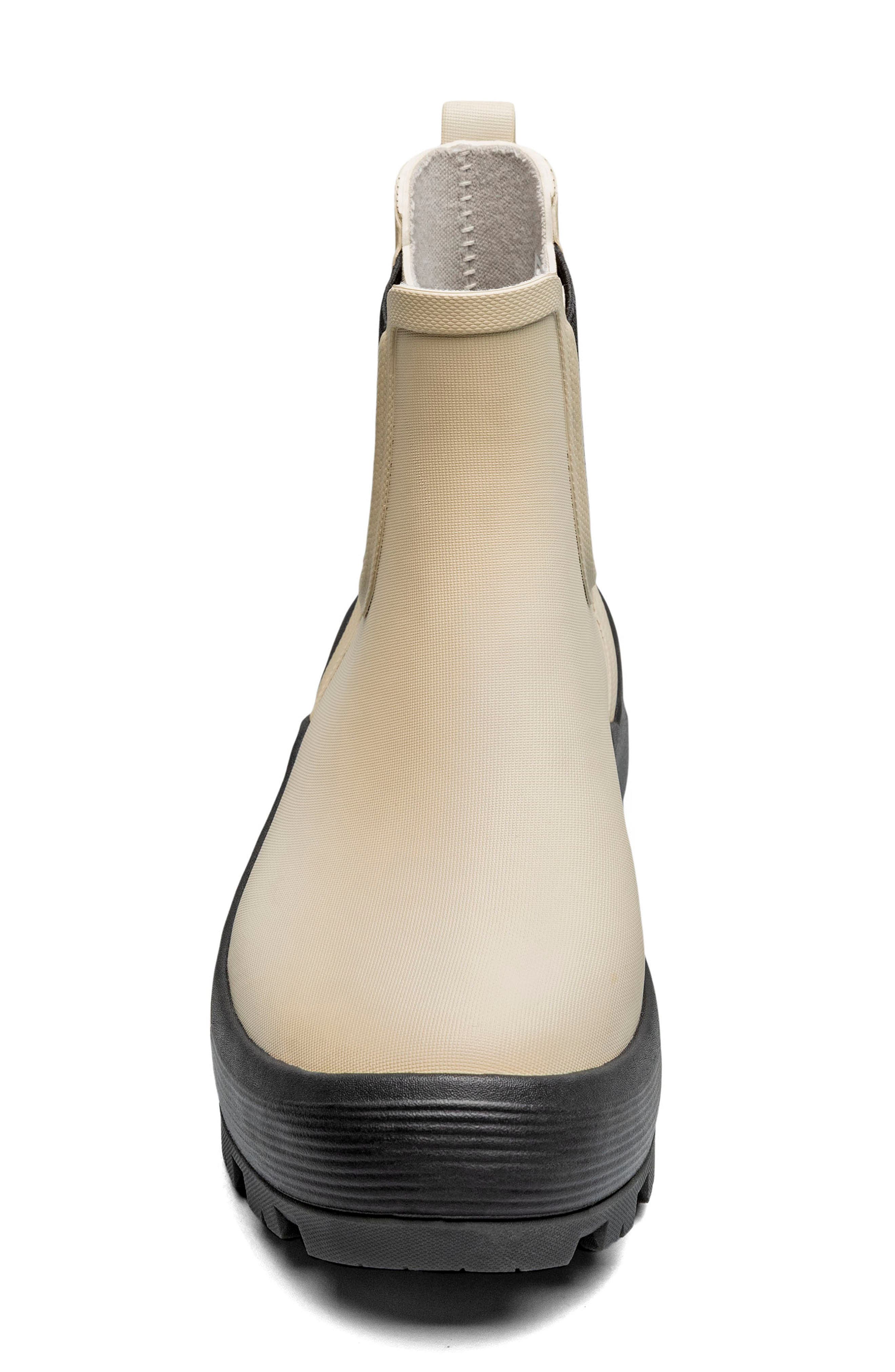 Piper Waterproof Chelsea Rain Boot, Alternate, color, OATMEAL