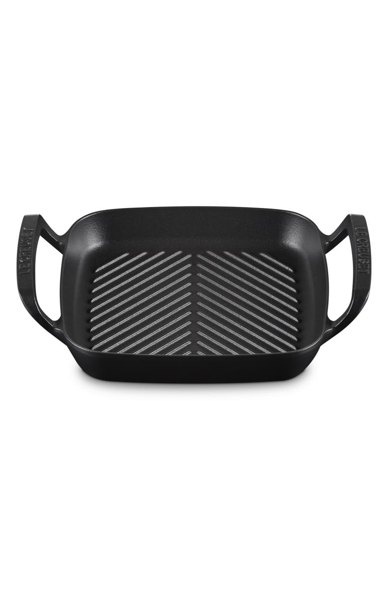 Le Creuset Alpine Outdoor Grill Pan, Alternate, color, Matte Black