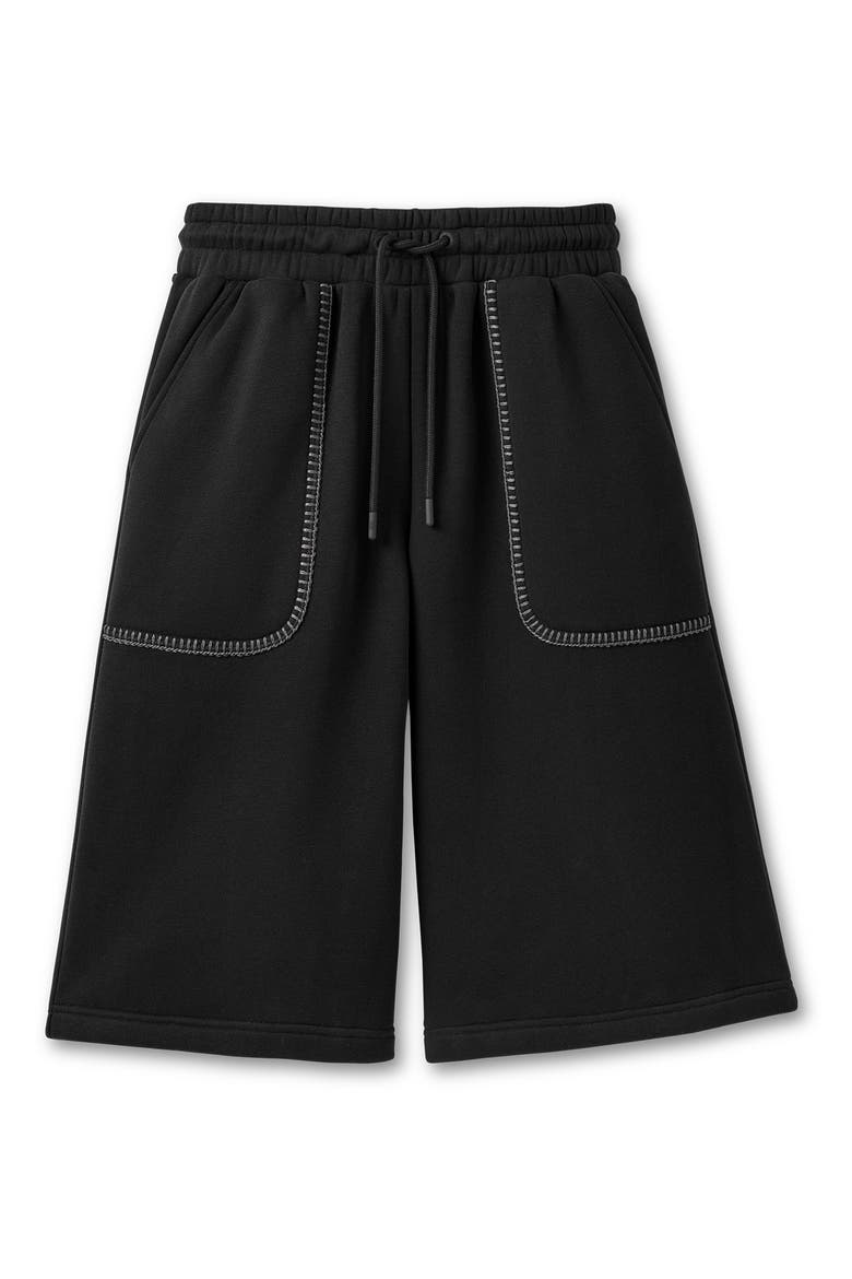 Classic Bermuda Shorts, Alternate, color, BLACK