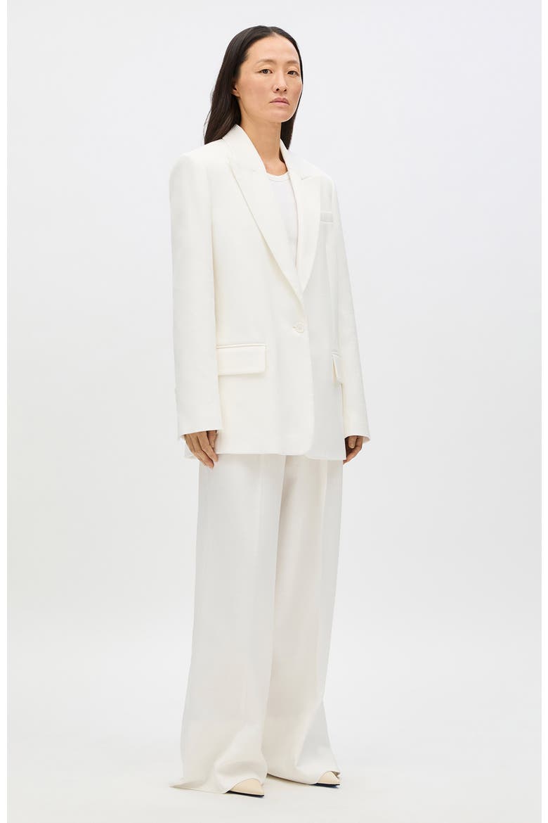 Oversized Tailored Jacket, Alternate, color, Off White