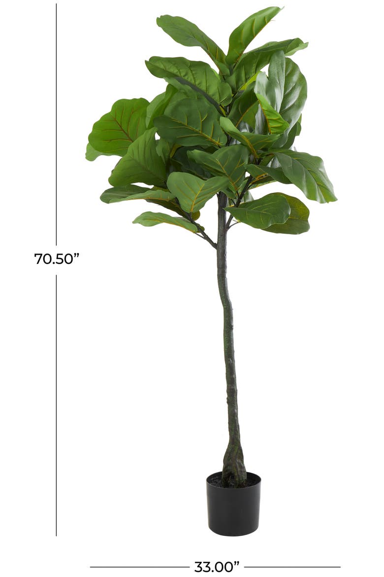 Green Faux Foliage Artificial Plant, Alternate, color, GREEN