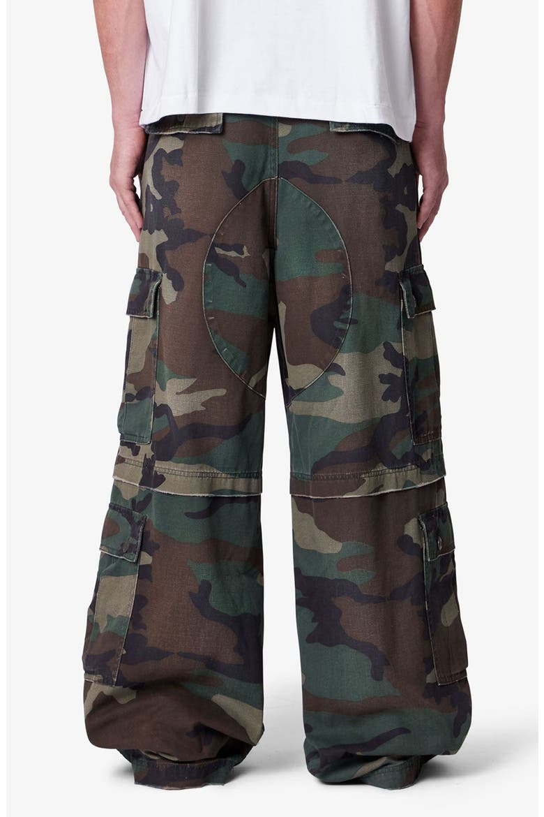 Baggy Rave Cargo Pants, Alternate, color, CAMO