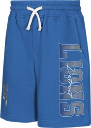 Outerstuff Youth Outerstuff Blue Detroit Lions Audible Fleece Shorts