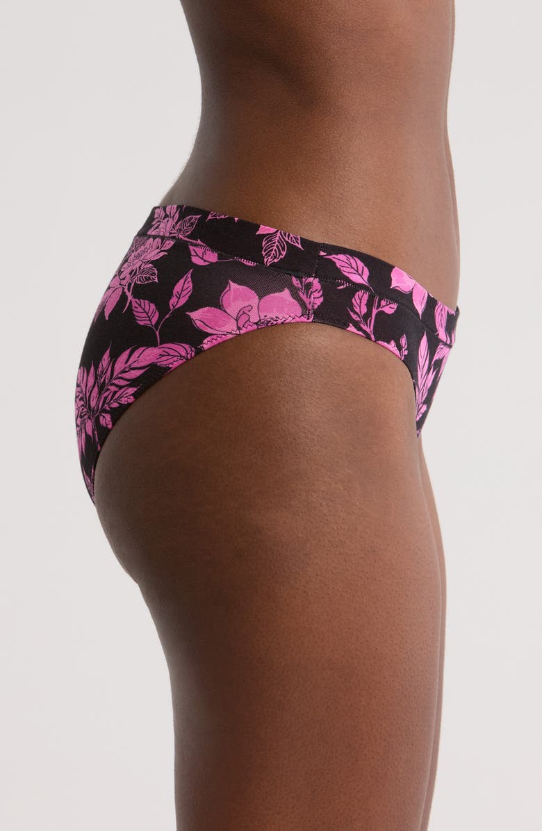 MeUndies FeelFree Bikini, Alternate, color, Pink Bloom
