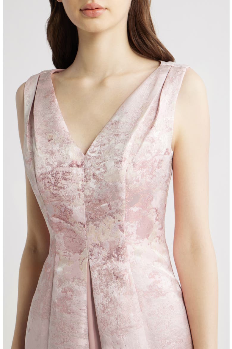 Clark Floral Jacquard Walk Through Jumpsuit, Alternate, color, PINK