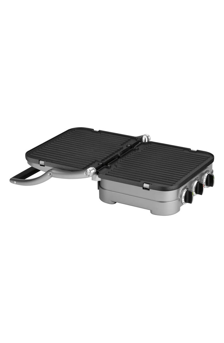Cuisinart Griddler<sup>®</sup> Indoor Grill – Griddle & Panini Press, Alternate, color, Silver