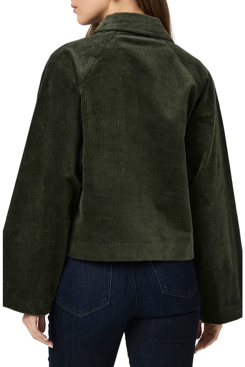 Tylee Boxy Corduroy Jacket, Alternate, color, DARK FERN GREEN