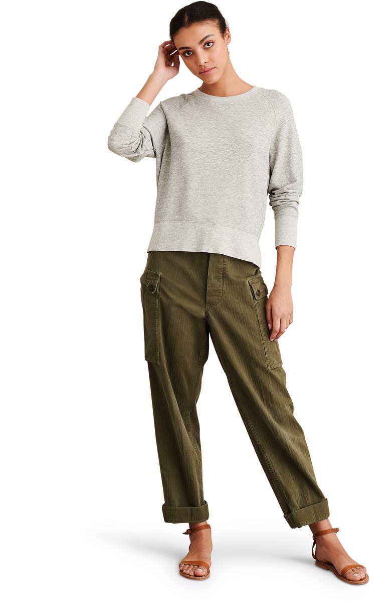 Alex Mill Raglan Sleeve Sweatshirt, Alternate, color,