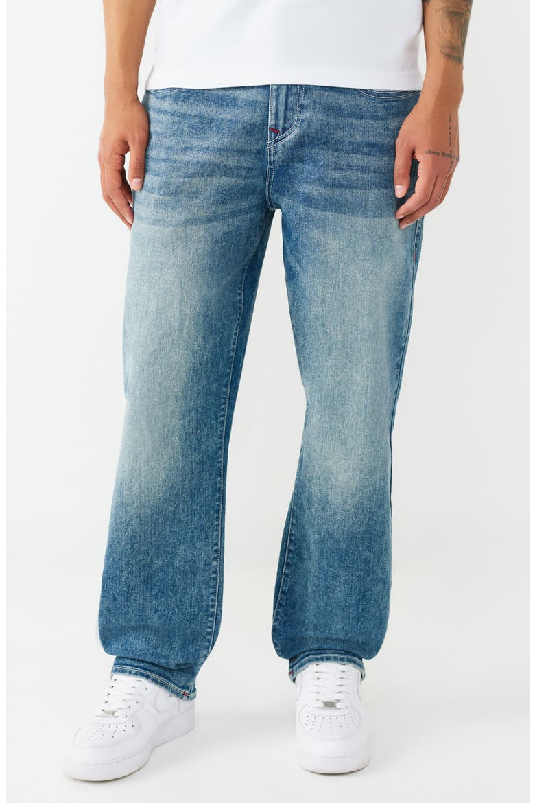 Bobby Baggy Leg Jeans, Main, color, LIGHT CELESTINE WASH