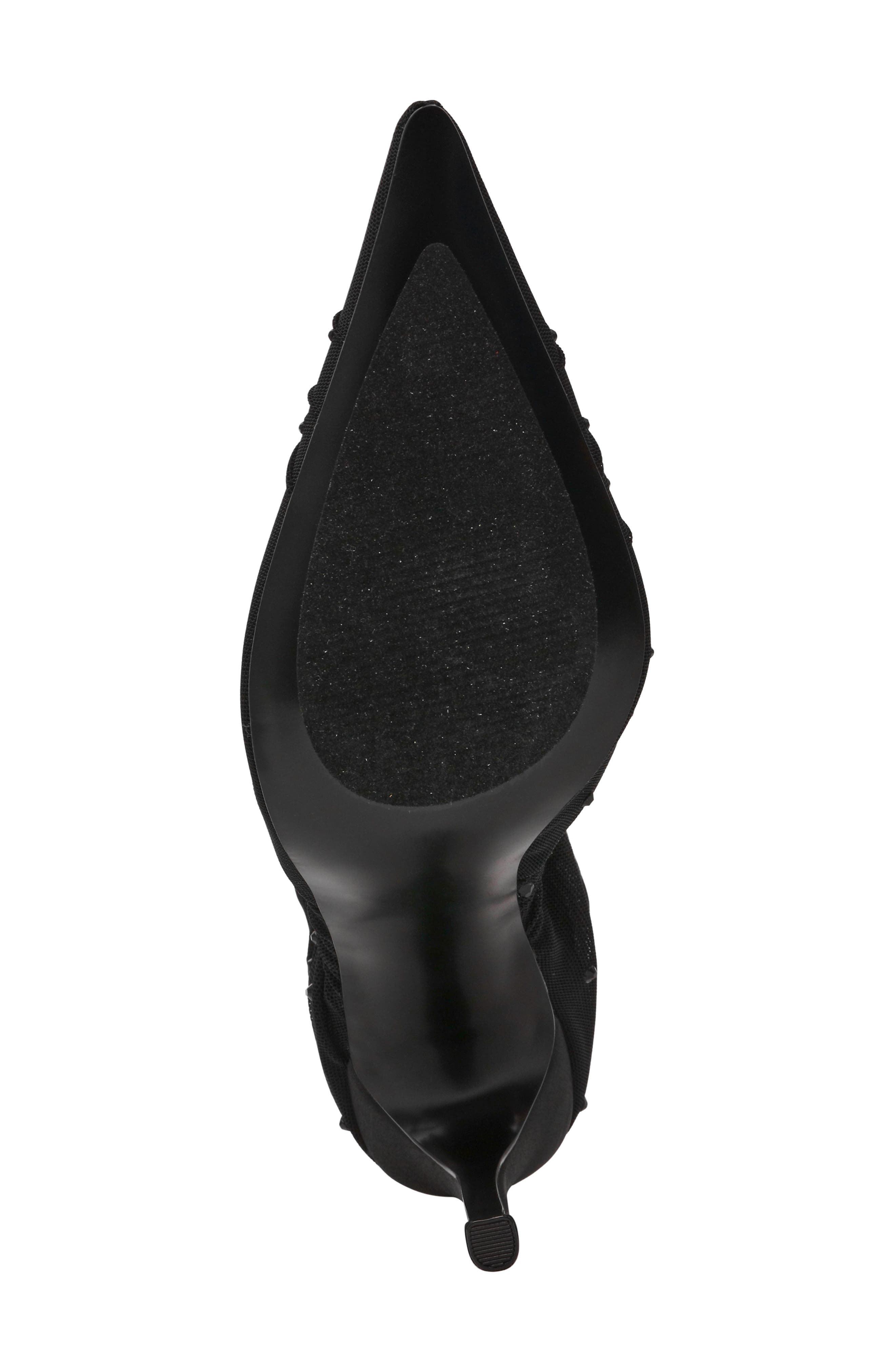 Steve Madden Rashida Sheer Mesh Over the Knee Boot, Alternate, color, Black Mesh