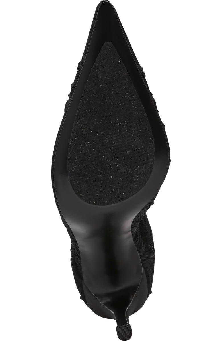 Steve Madden Rashida Sheer Mesh Over the Knee Boot, Alternate, color, Black Mesh