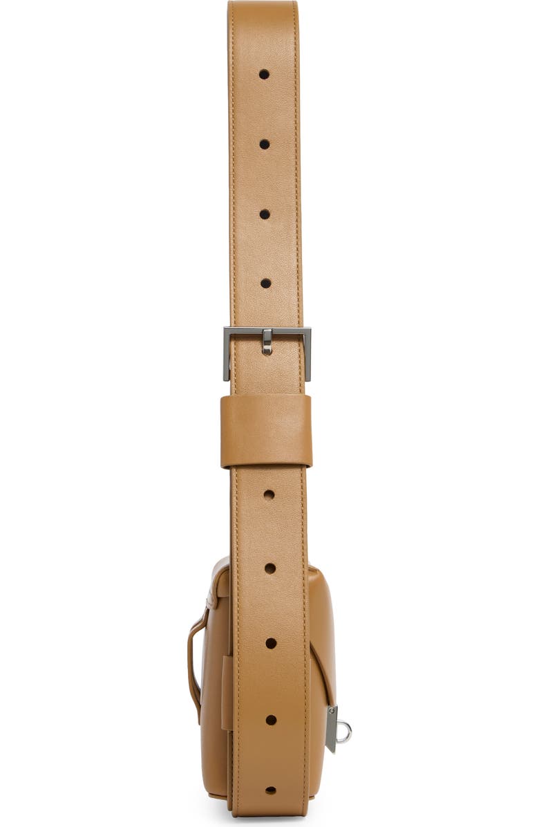 AllSaints Frankie Leather Crossbody Bag, Alternate, color,