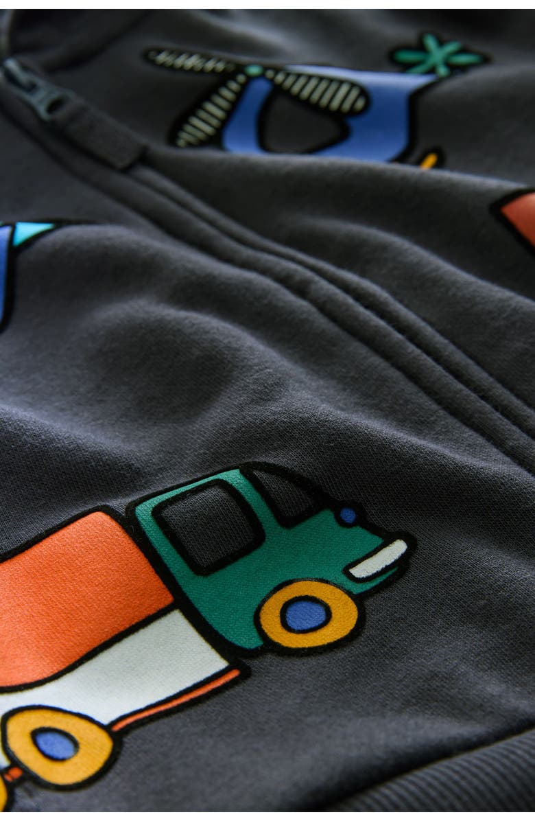 NEXT Kids' Transport Zip Hoodie, Alternate, color, Blue