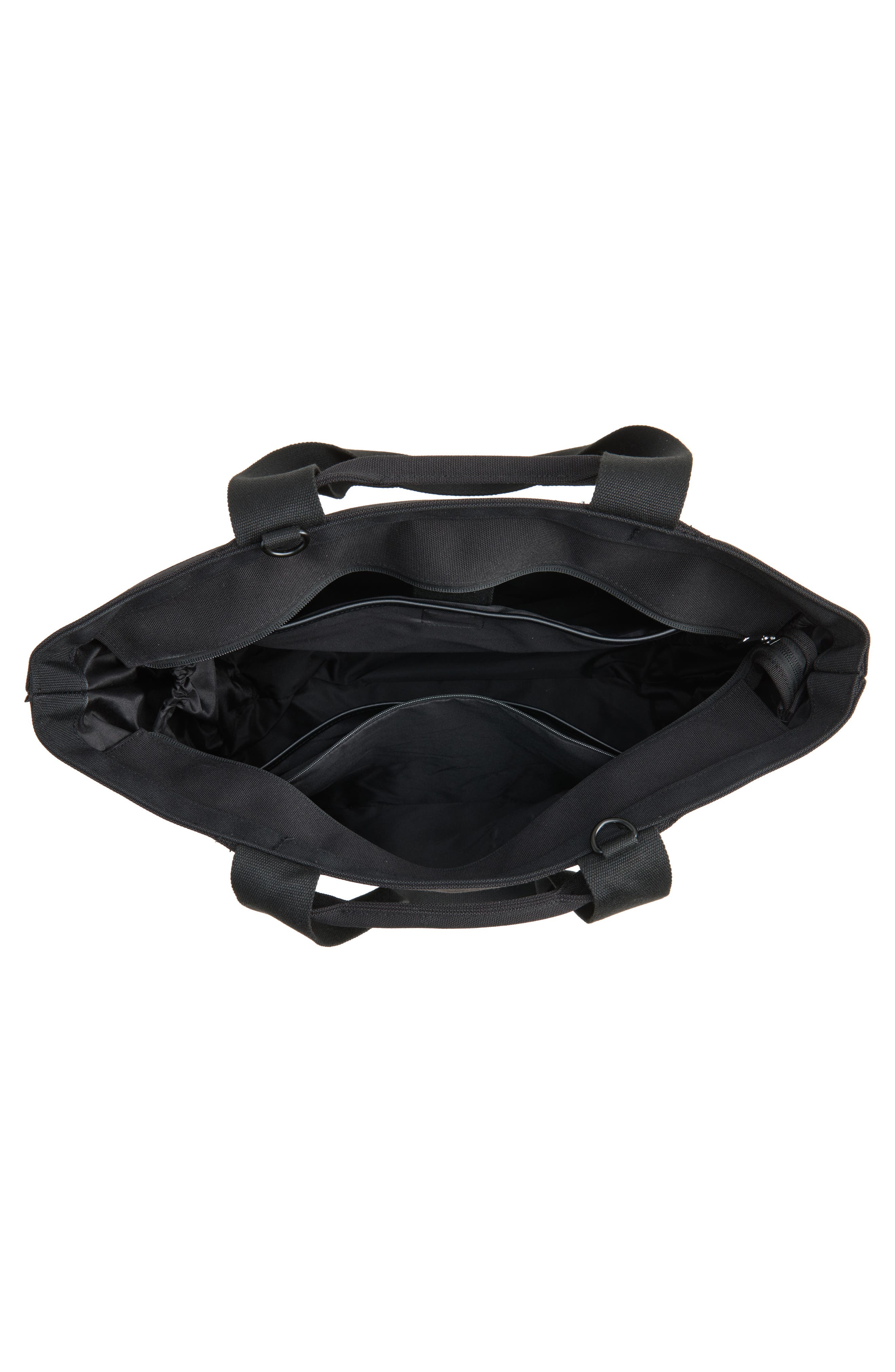 The Travel Tote, Alternate, color, BLACK