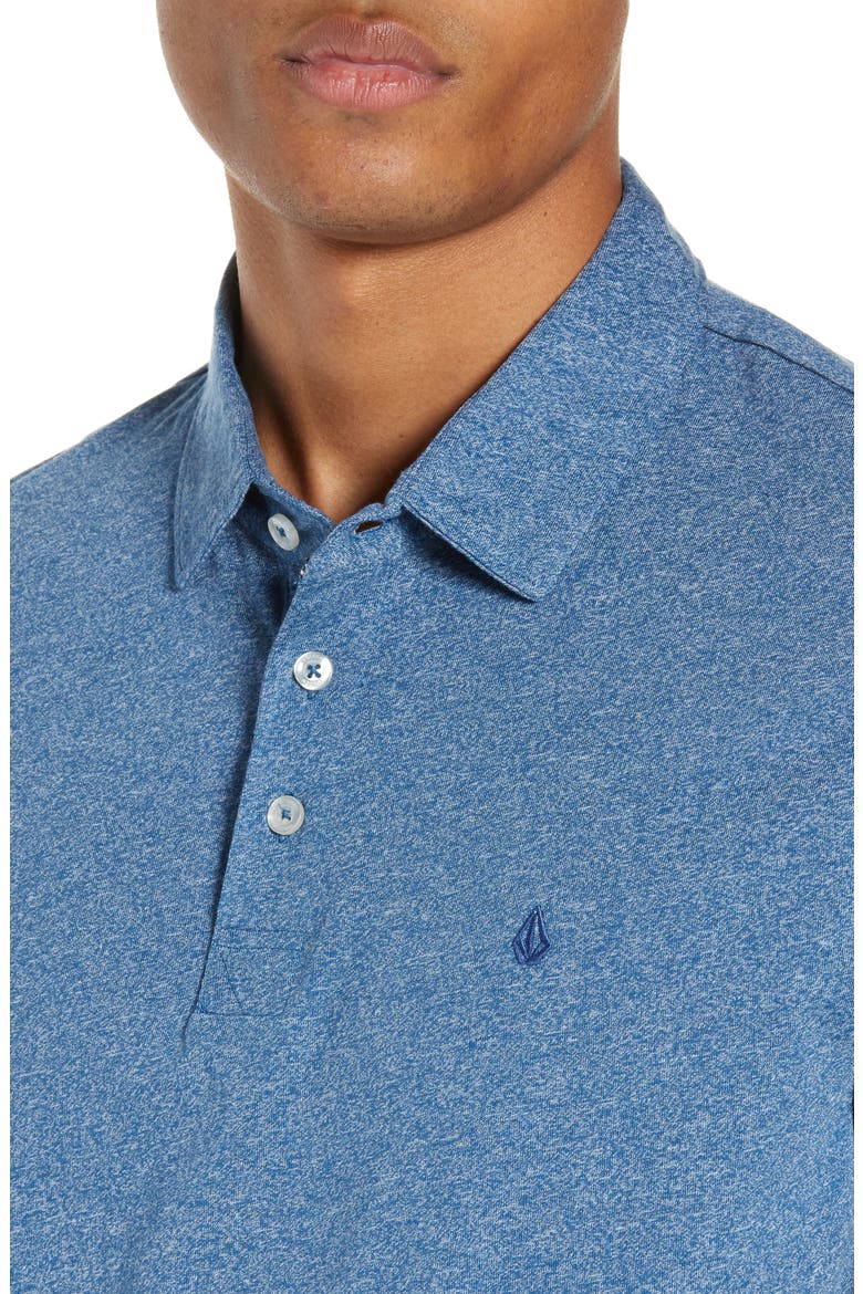 Wowzer Polo, Alternate, color, BLUE VINTAGE