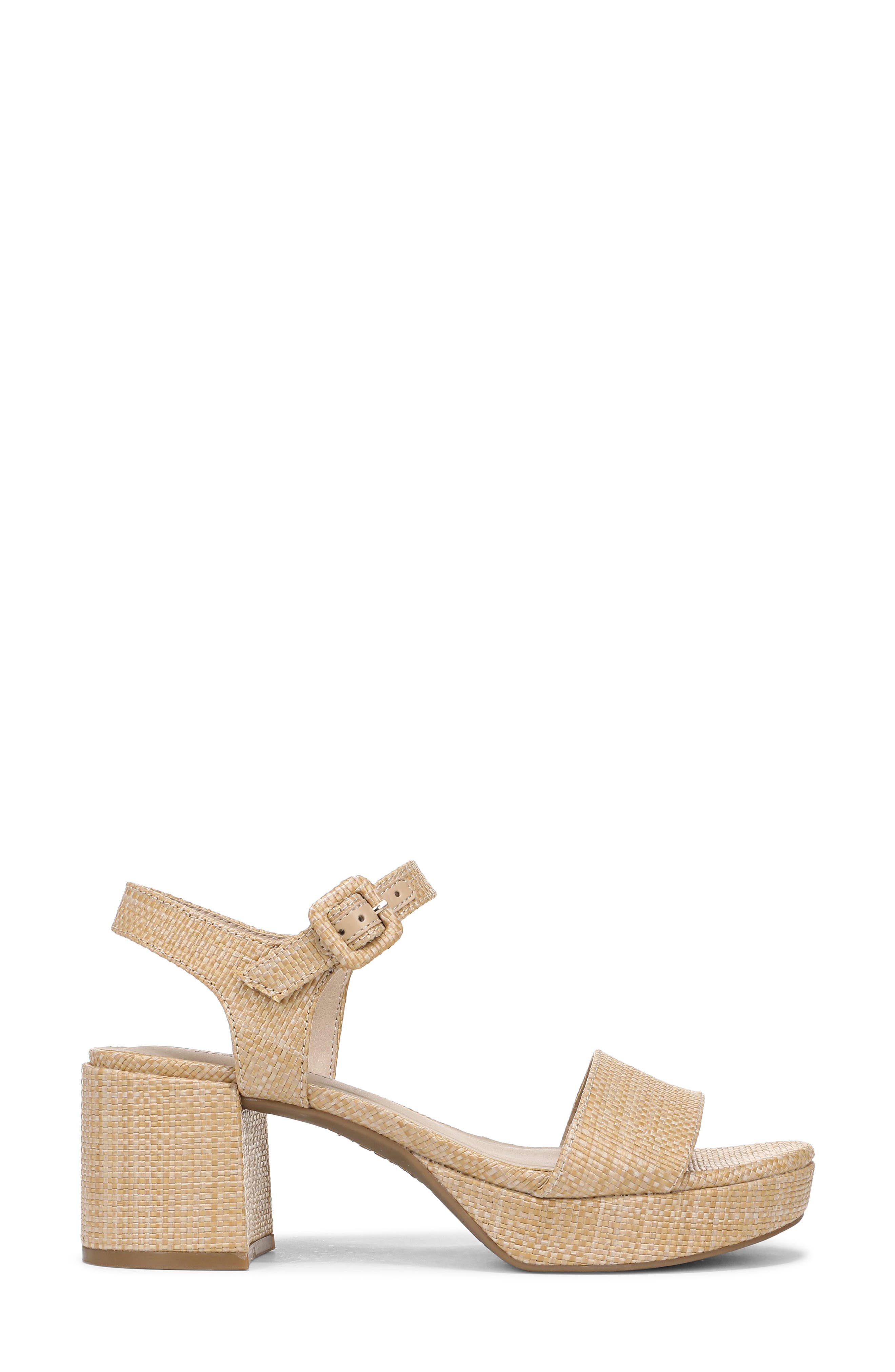 LifeStride Rhythmn Platform Sandal, Alternate, color, Natural Tan