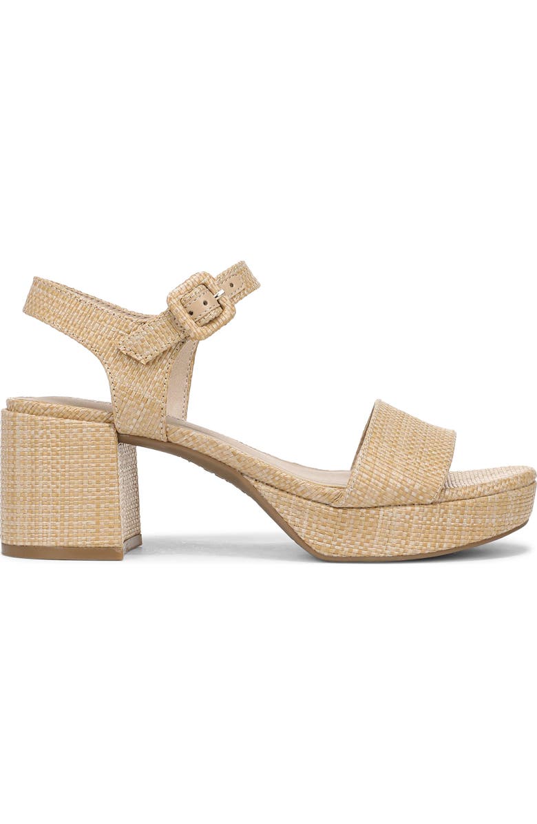 LifeStride Rhythmn Platform Sandal, Alternate, color, Natural Tan