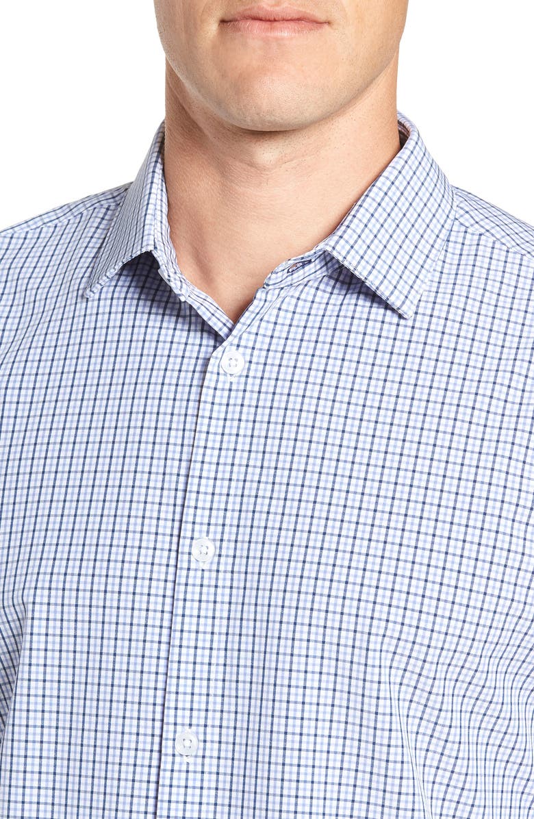 Mizzen+Main Estes Check Performance Shirt, Alternate, color, 