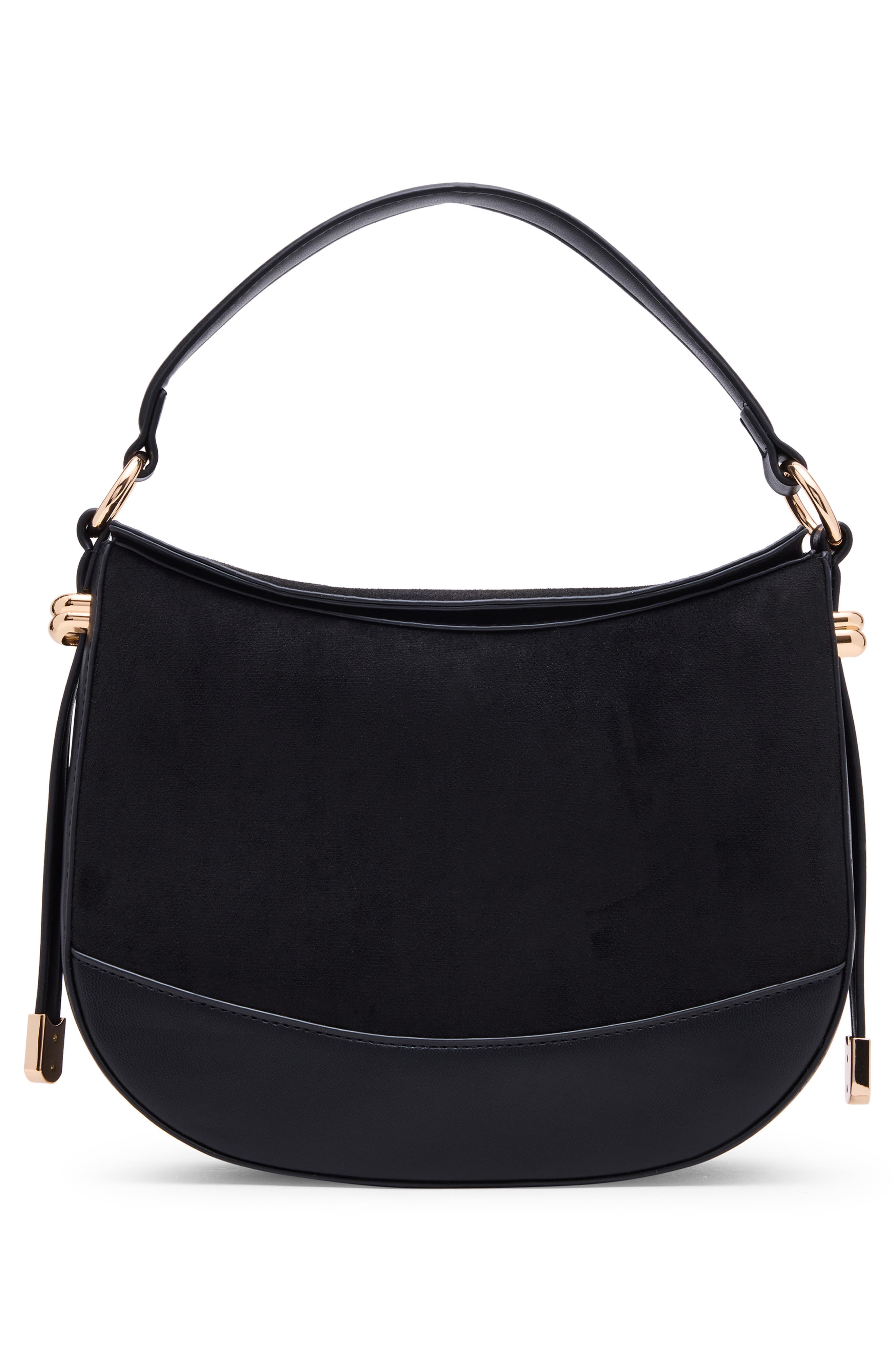 Anne Klein Convertible Shoulder Bag, Alternate, color, Black