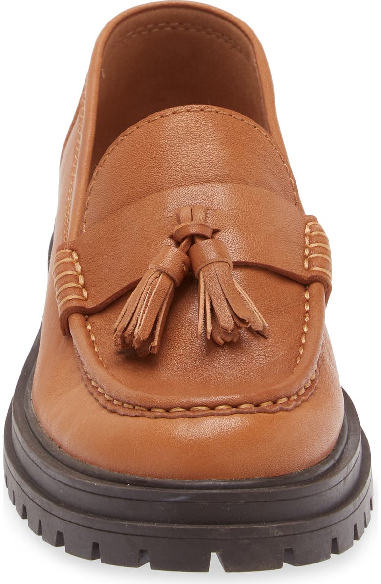 Madewell The Bradley Tassel Lugsole Loafer, Alternate, color,