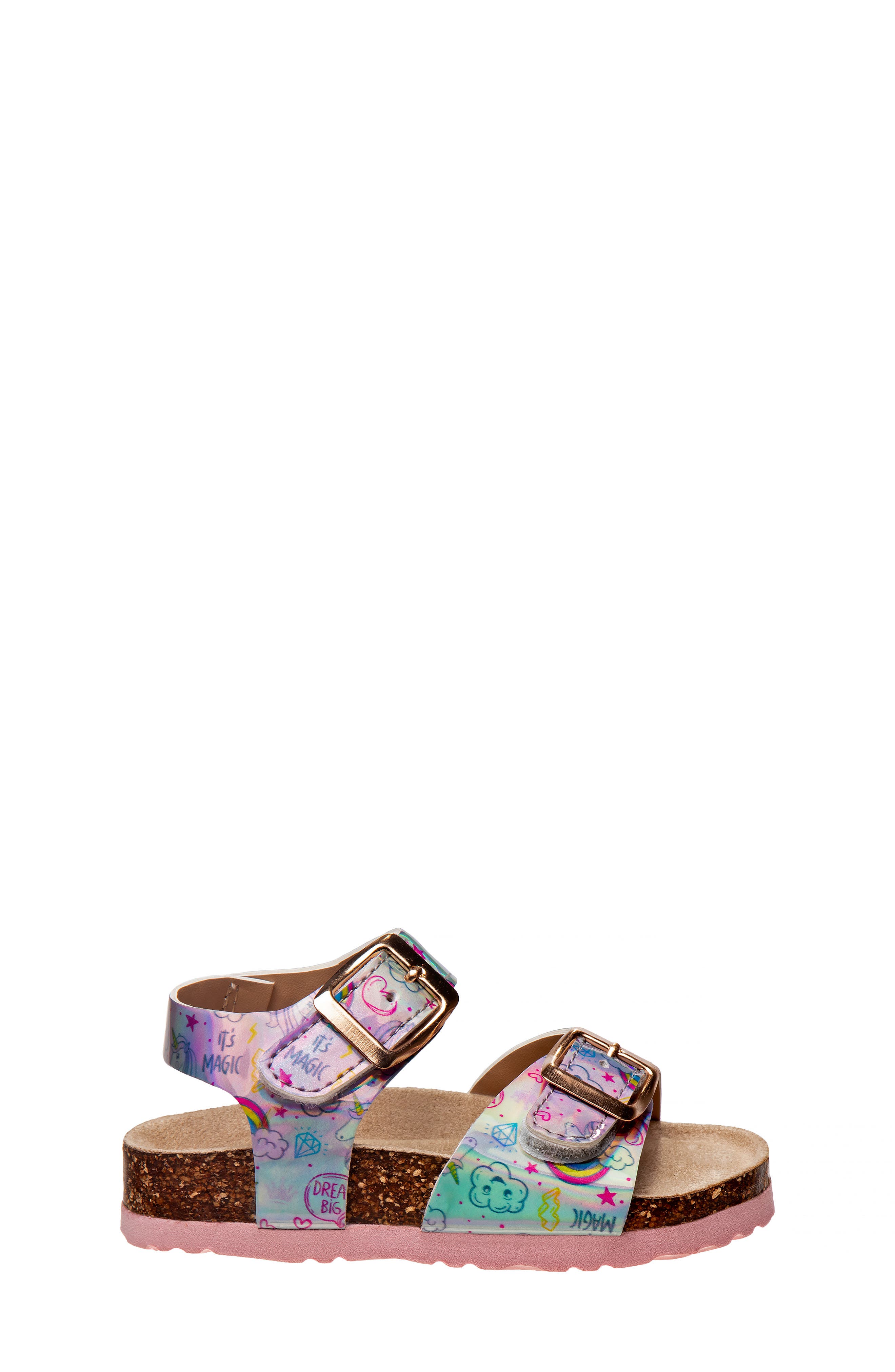 Laura Ashley Double Strap Comfort Sandal, Alternate, color, 