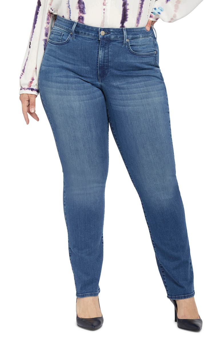 NYDJ Marilyn Straight Leg Jeans, Main, color,