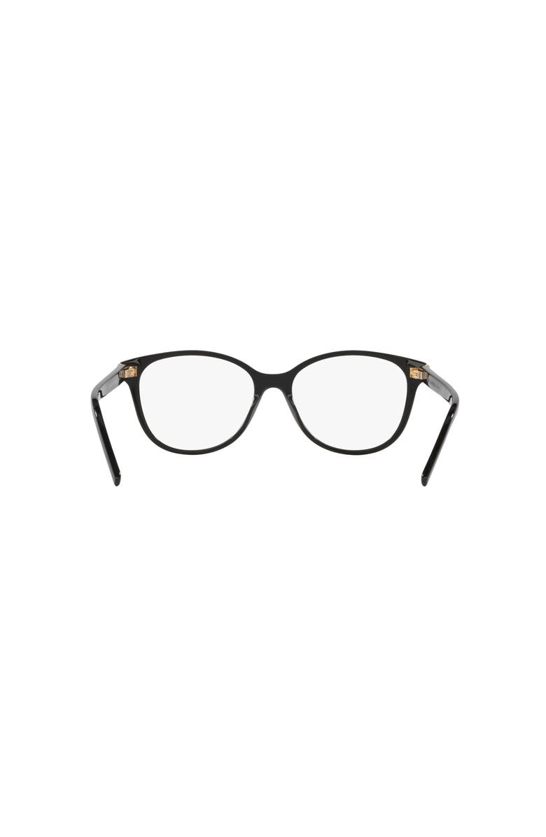 Saint Laurent 54mm Round optical glasses, Alternate, color, Black