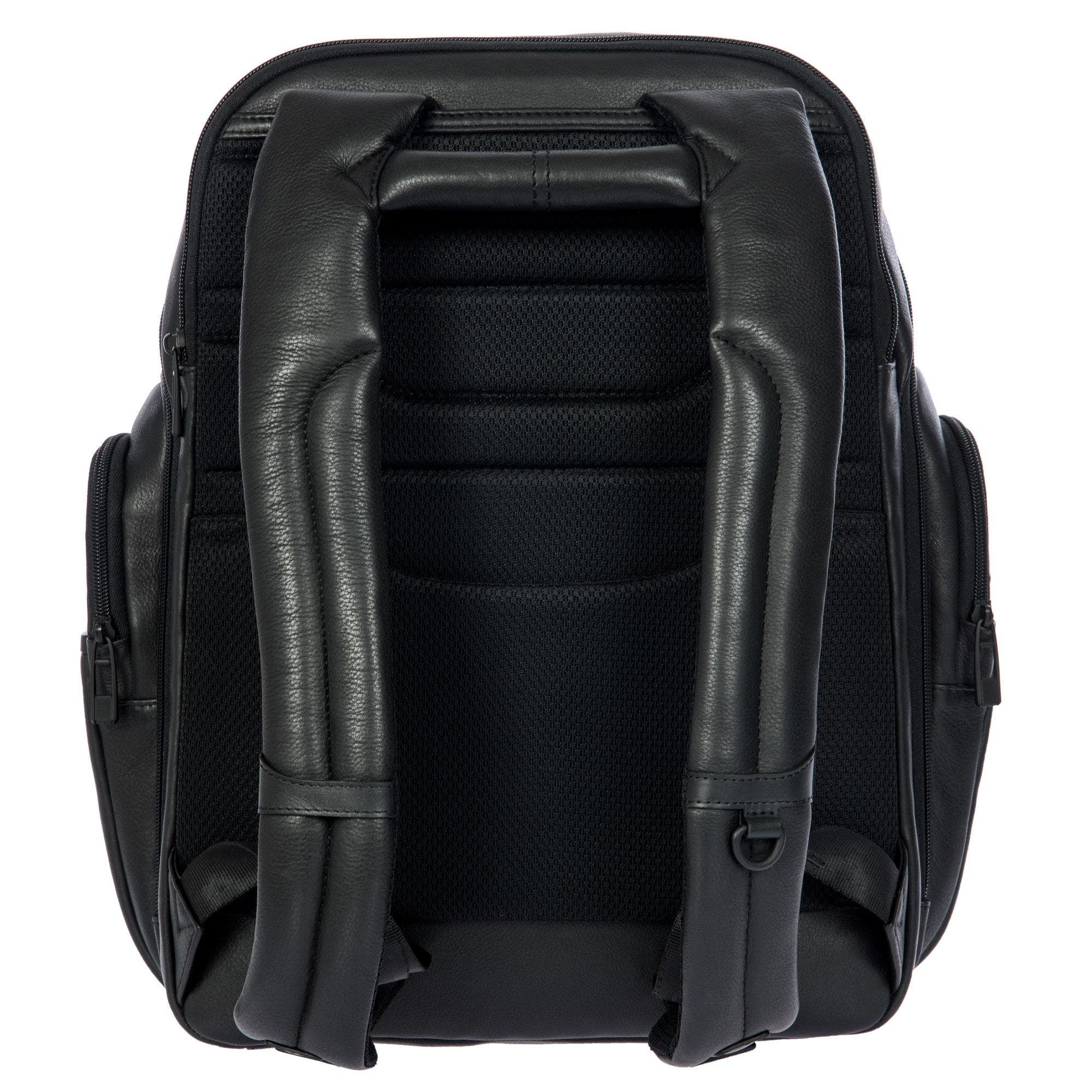 Porsche Design Roadster Leather EVO Backpack L, Alternate, color, Black