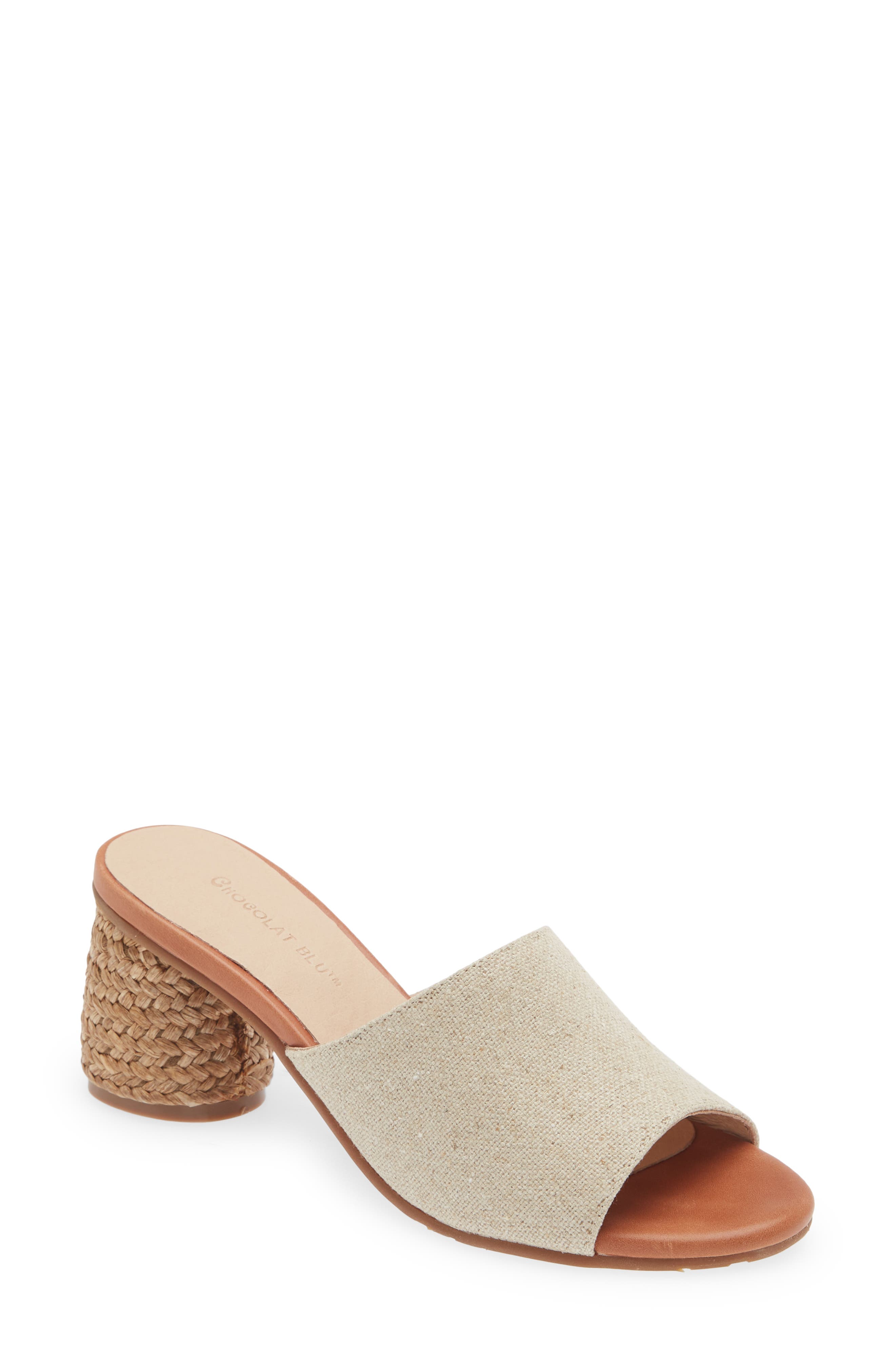 Chocolat Blu Block Heel Sandal